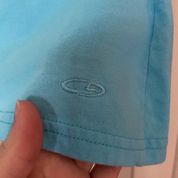 Size Medium Set of Four Champion T-Shirts(Lime Green,Light Blue,Purple,and Grey) - Picture 6 of 11